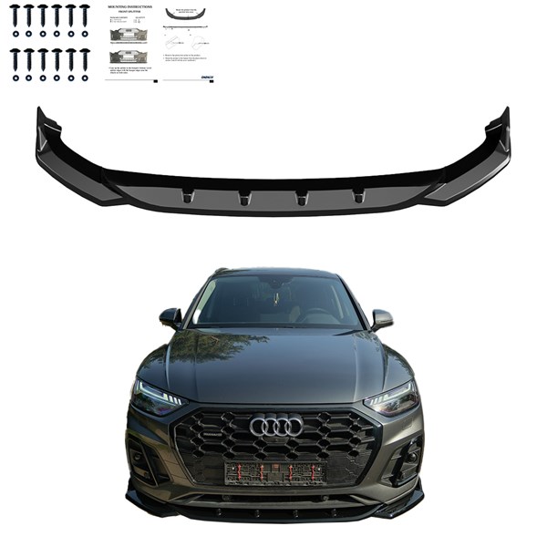 Front Spoiler Lip Audi SQ5 / Q5 S-Line (FY) FL 20-24 Oneway OW FS OneWay Front Spoiler Lip Audi SQ5 / Q5 S-Line (FY) FL 20-24 Oneway OW FS OneWay