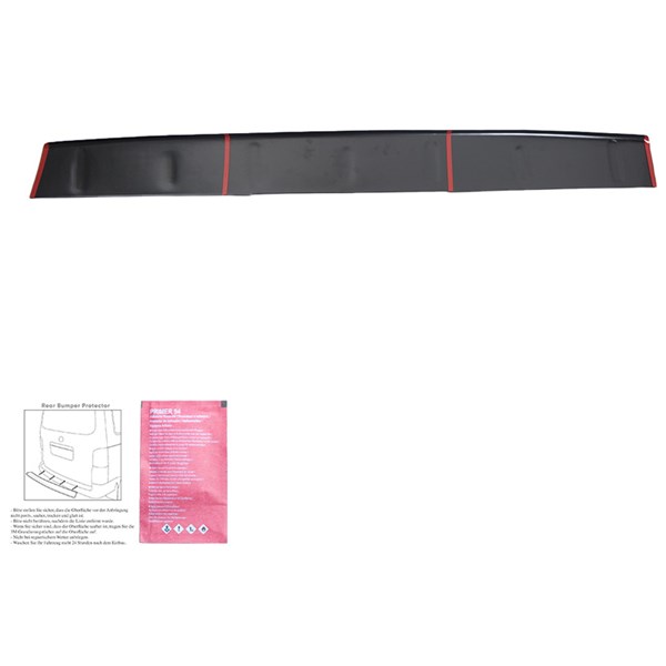 Bak Stötfångarskydd Mercedes Vito W447 2014-, Bak Oneway OW RP080 OneWay Bak Stötfångarskydd Mercedes Vito W447 2014-, Bak Oneway OW RP080 OneWay