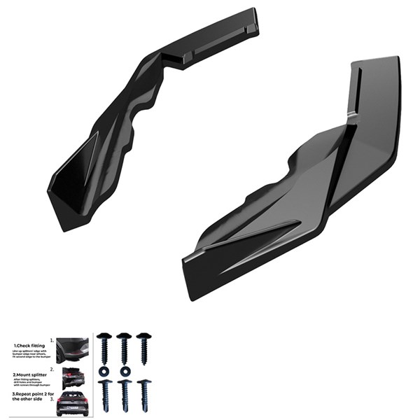 Bakre stötfångarskjol (Hörn) BMW M2 G87 Coupe 2023- Oneway OW RS1 OneWay