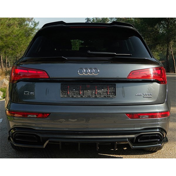 Bakre stötfångarkjol Audi Q5 (FY) S-Line Facelift 2020-2024 Onewa OneWay Bakre stötfångarkjol Audi Q5 (FY) S-Line Facelift 2020-2024 Onewa OneWay