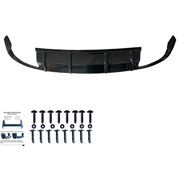 Bakre stötfångarkjol (Diffusor) Skoda Sup 3V HB/Comb 15-18 Oneway OneWay Bakre stötfångarkjol (Diffusor) Skoda Sup 3V HB/Comb 15-18 Oneway OneWay