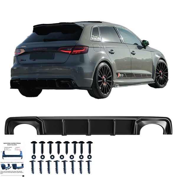 Bakre stötfångarkjol (Diffusor) Audi RS3 8V SB 15-16 Oneway OW RV OneWay Bakre stötfångarkjol (Diffusor) Audi RS3 8V SB 15-16 Oneway OW RV OneWay