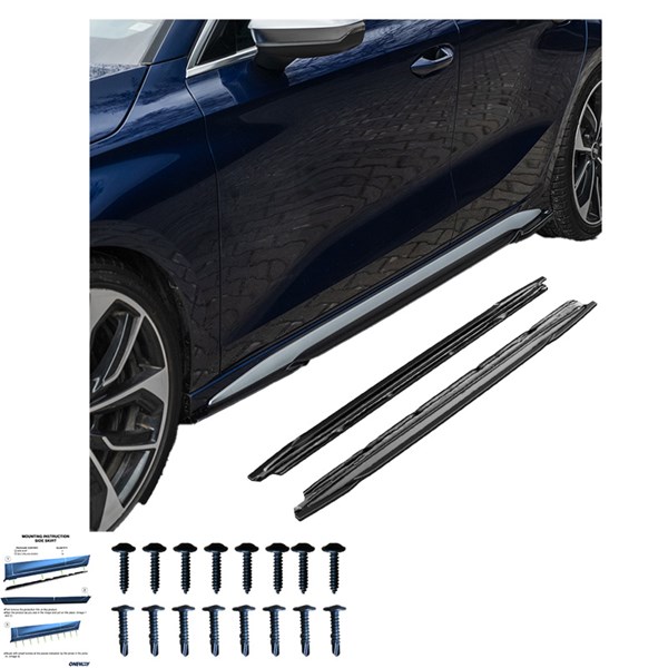 Sidokjolar Audi A3 8Y S-Line/S3 Sedan/Sportback 20-24 Oneway OW S OneWay