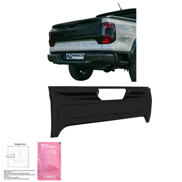 Panel, baklucka Ford Ranger T9 2022- Oneway OW TC07017 OneWay Panel, baklucka Ford Ranger T9 2022- Oneway OW TC07017 OneWay