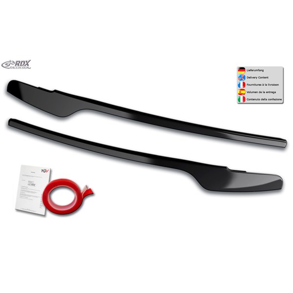 Strålkastarspoiler Audi A4 (B8) Sedan/Avant FL 2011-2015 Rdx race RDX Racedesign