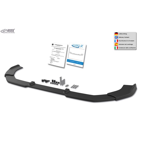 Front Spoiler VW Crafter & MAN TGE 2017- Rdx racedesign RD VVW90 RDX Racedesign Front Spoiler VW Crafter & MAN TGE 2017- Rdx racedesign RD VVW90 RDX Racedesign