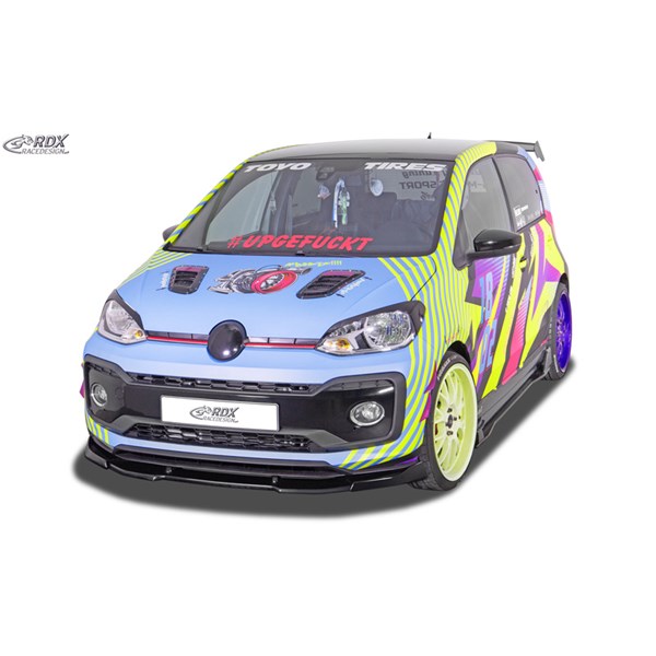 Front Spoiler VW Up! 2018- incl. R-Line & GTi Rdx racedesign RD V RDX Racedesign Front Spoiler VW Up! 2018- incl. R-Line & GTi Rdx racedesign RD V RDX Racedesign