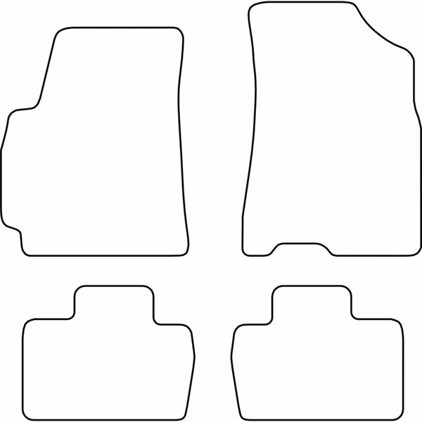 Textilmatta, kupé DR 3 2018-2022 & DR 3.0 2022-, Fram eller bak A AutoStyle Textilmatta, kupé DR 3 2018-2022 & DR 3.0 2022-, Fram eller bak A AutoStyle