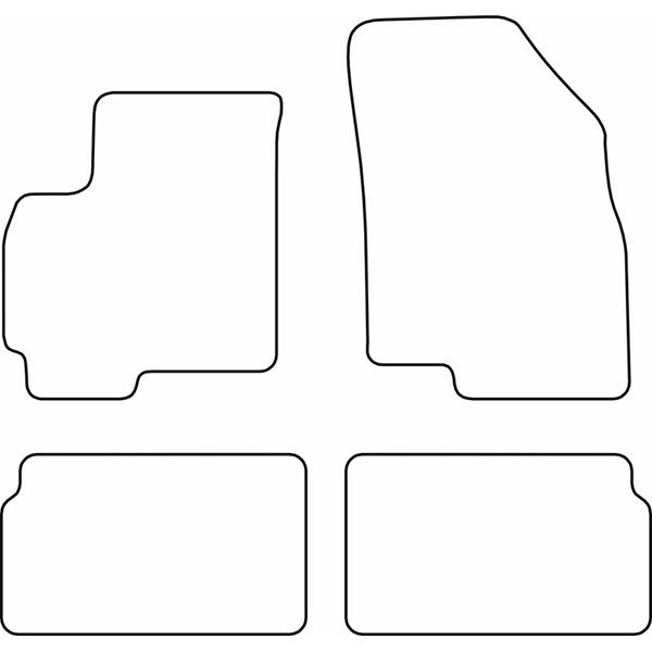 Textilmatta, kupé DR 4.0 2020- & DR 5.0 2019-, Fram eller bak Aut AutoStyle Textilmatta, kupé DR 4.0 2020- & DR 5.0 2019-, Fram eller bak Aut AutoStyle