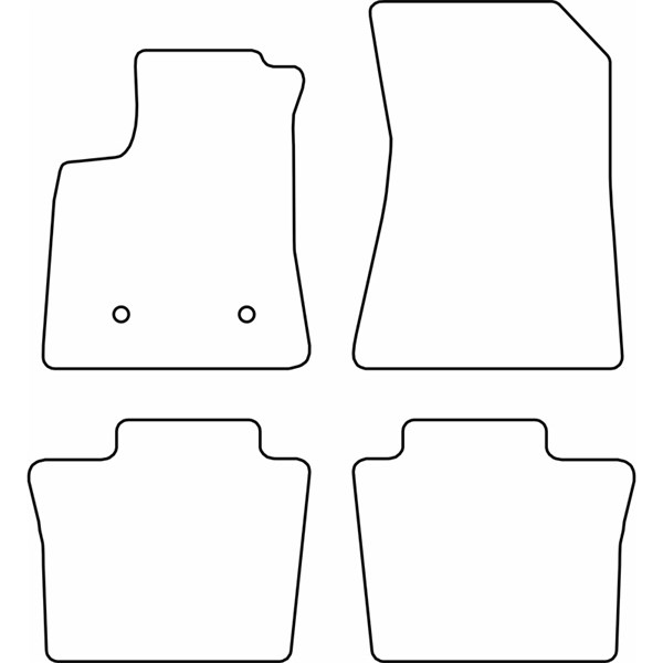 Textilmatta, kupé, Fram eller bak Autostyle TM RE589V AutoStyle