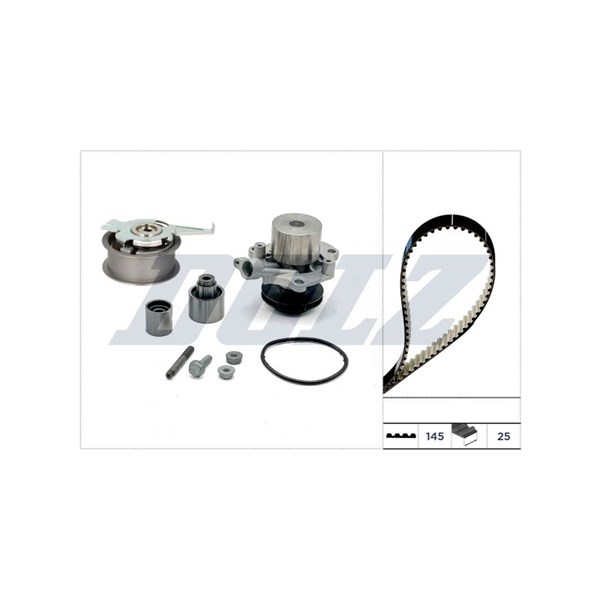 Kamremskit med vattenpump Dolz KD304 DOLZ