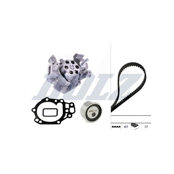 Kamremskit med vattenpump Dolz KD348 DOLZ Kamremskit med vattenpump Dolz KD348 DOLZ