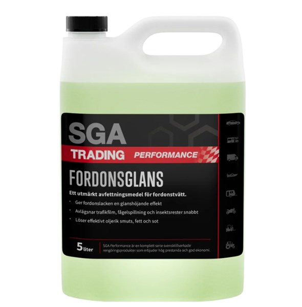 SGA Performance Alkalisk förtvätt fordonsglans 5 L Sga trading 48 SGA Trading