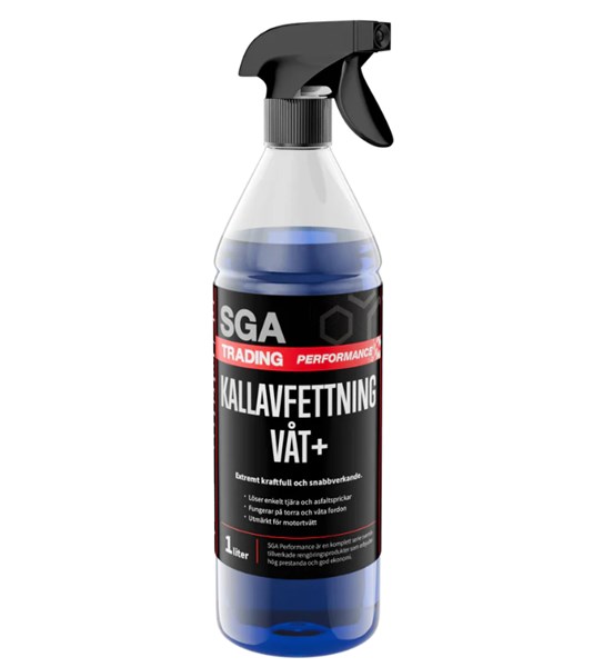 SGA Performance Kallavfettning VÅT+ 1 L Sga trading 485521 SGA Trading