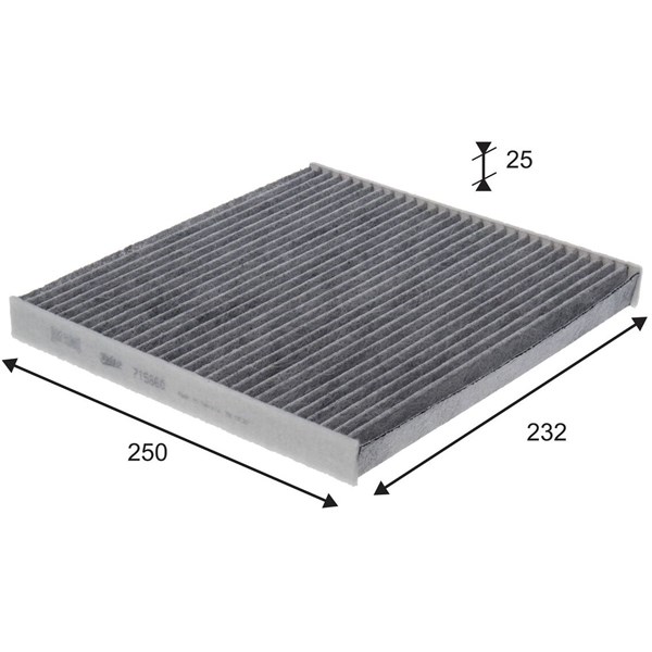 Kupefilter Valeo 715860 VALEO