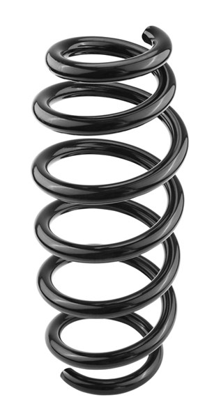Spiralfjäder, Framaxel