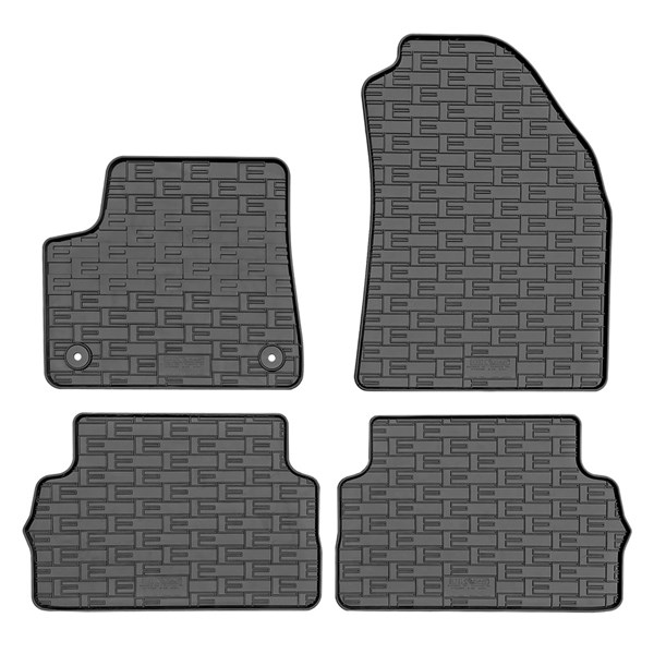 Gummimatta, kupé Citroën e-C3 IV 2024-, Fram eller bak Cikcar CK  CIKCAR