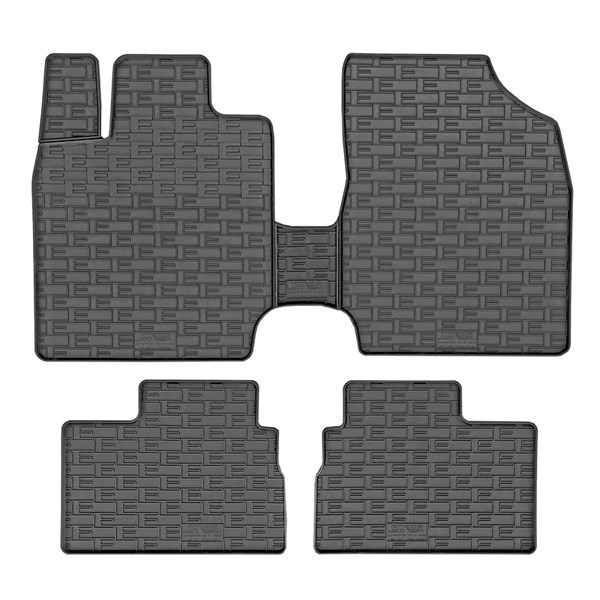 Gummimatta, kupé Leapmotor T03 2024-, Fram eller bak Cikcar CK RL CIKCAR