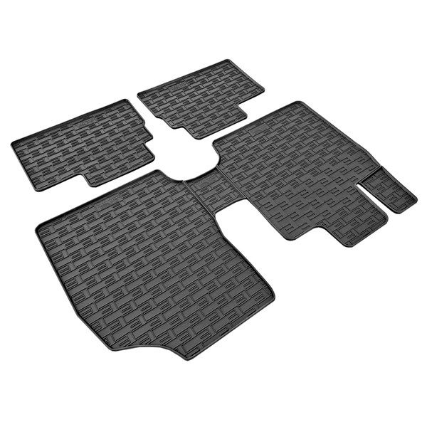 Gummimatta, kupé Leapmotor T03 2024-, Fram eller bak Cikcar CK RL CIKCAR
