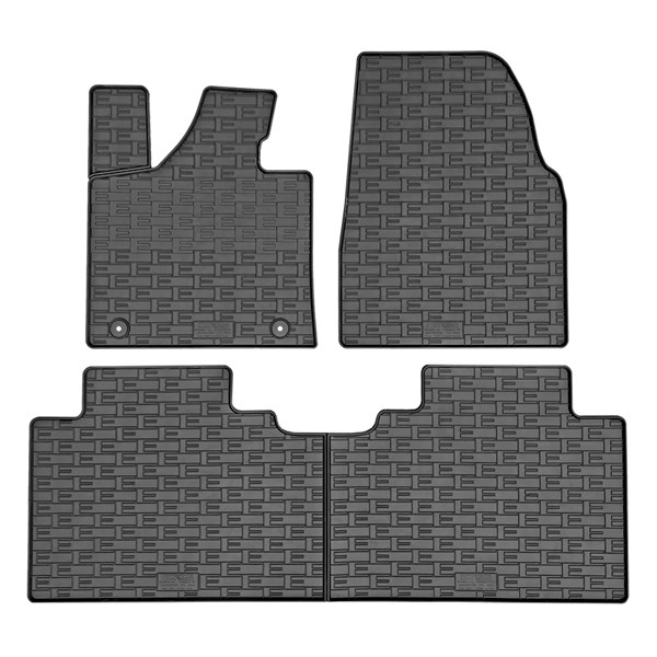 Gummimatta, kupé Leapmotor C10 2024-, Fram eller bak Cikcar CK RL CIKCAR