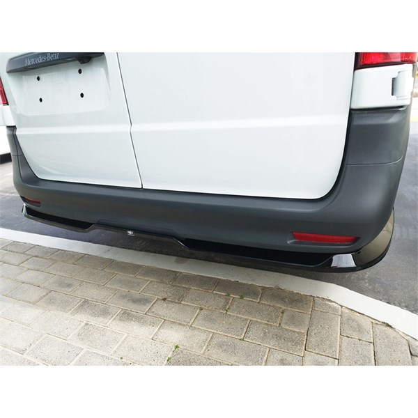 Bakre stötfångarkjol (Diffusor) Merc Vito W447 LWB FL 2024- Motor Motordrome