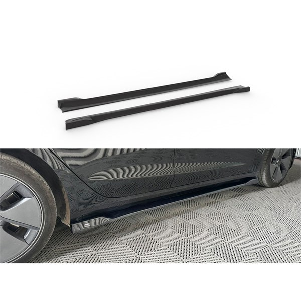 Sidokjolar Tesla Model 3 2017-2023 & FL 2023- Motordrome DX STS03 Motordrome