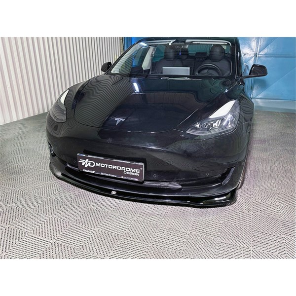 Front spoiler Tesla Model 3 2017-2023 Motordrome DX VTS05 Motordrome Front spoiler Tesla Model 3 2017-2023 Motordrome DX VTS05 Motordrome