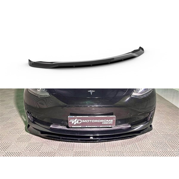 Front spoiler Tesla Model 3 2017-2023 Motordrome DX VTS06 Motordrome