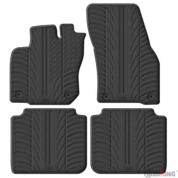 Gummimatta, kupé Volkswagen Tayron (R41) 2024-, Fram eller bak Gl GledRing Gummimatta, kupé Volkswagen Tayron (R41) 2024-, Fram eller bak Gl GledRing