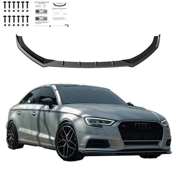 Front spoiler Audi A3 (8V) Sedan Facelift 2016-2020 Oneway OW FS0 OneWay Front spoiler Audi A3 (8V) Sedan Facelift 2016-2020 Oneway OW FS0 OneWay