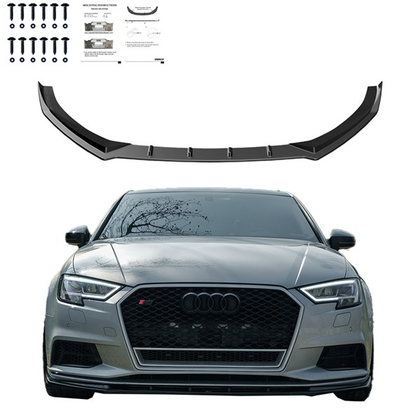 Front spoiler Audi A3 (8V) Sedan Facelift 2016-2020 Oneway OW FS0 OneWay Front spoiler Audi A3 (8V) Sedan Facelift 2016-2020 Oneway OW FS0 OneWay