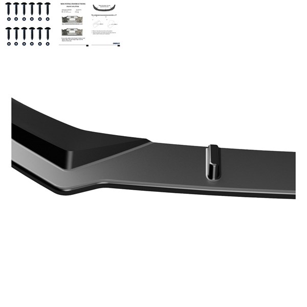 Front spoiler Audi A3 (8V) Sedan Facelift 2016-2020 Oneway OW FS0 OneWay Front spoiler Audi A3 (8V) Sedan Facelift 2016-2020 Oneway OW FS0 OneWay