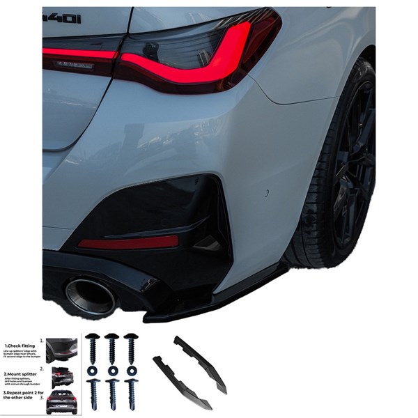 Bakre stötfångarskjol (Hörn) BMW 4 G26 21- Oneway OW RS11058 OneWay Bakre stötfångarskjol (Hörn) BMW 4 G26 21- Oneway OW RS11058 OneWay