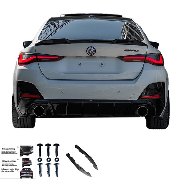 Bakre stötfångarskjol (Hörn) BMW 4 G26 21- Oneway OW RS11058 OneWay Bakre stötfångarskjol (Hörn) BMW 4 G26 21- Oneway OW RS11058 OneWay