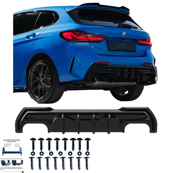 Bakre stötfångarkjol (Diffusor) BMW 1 F40 2019- Oneway OW RV21036 OneWay Bakre stötfångarkjol (Diffusor) BMW 1 F40 2019- Oneway OW RV21036 OneWay