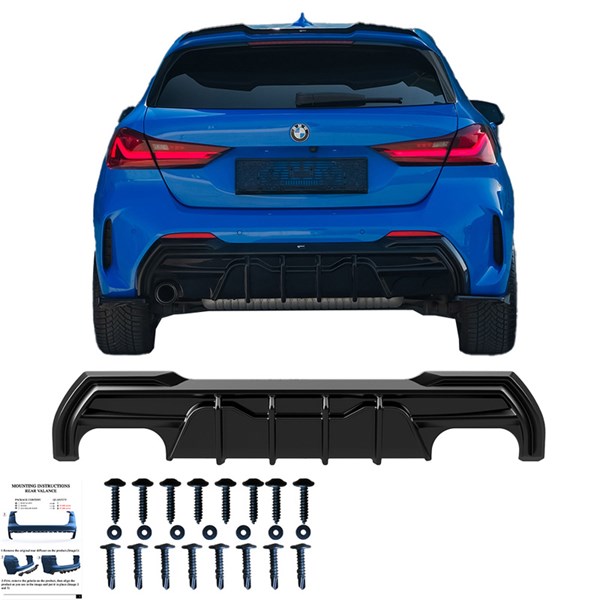 Bakre stötfångarkjol (Diffusor) BMW 1 F40 2019- Oneway OW RV21036 OneWay Bakre stötfångarkjol (Diffusor) BMW 1 F40 2019- Oneway OW RV21036 OneWay