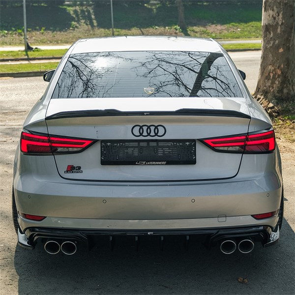 Spoiler Bak Audi A3 S-Line/S3/RS3 Sedan 8V/8V FL 13-20 Oneway OW OneWay Spoiler Bak Audi A3 S-Line/S3/RS3 Sedan 8V/8V FL 13-20 Oneway OW OneWay