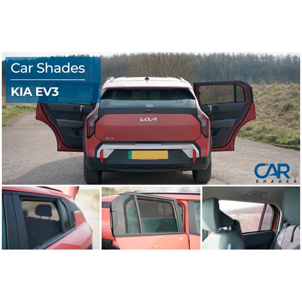 Solskydd Kia EV3, Bak Car shades PV KIEV35A18 Car Shades Solskydd Kia EV3, Bak Car shades PV KIEV35A18 Car Shades