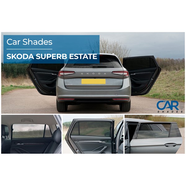 Solskydd Skoda SuperB IV Kombi, Bak Car shades PV SKSUPED18 Car Shades Solskydd Skoda SuperB IV Kombi, Bak Car shades PV SKSUPED18 Car Shades