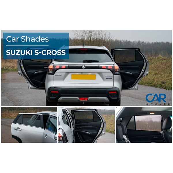 Solskydd Suzuki S-Cross 5 doors, Bak Car shades PV SZSCR5B18 Car Shades Solskydd Suzuki S-Cross 5 doors, Bak Car shades PV SZSCR5B18 Car Shades