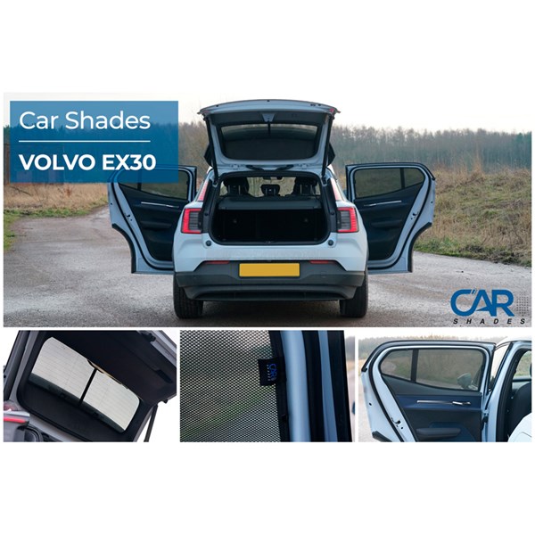 Solskydd Volvo EX30, Bak Car shades PV VOEX305A Car Shades Solskydd Volvo EX30, Bak Car shades PV VOEX305A Car Shades