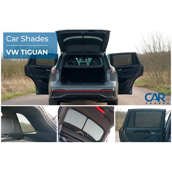 Solskydd Volkswagen Tiguan III (CT1), Bak Car shades PV VWTIG5C Car Shades