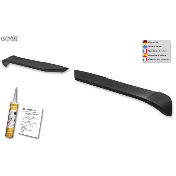 Takspoiler Ford Transit H2 2014-2019 & 2019- Rdx racedesign TS FO RDX Racedesign