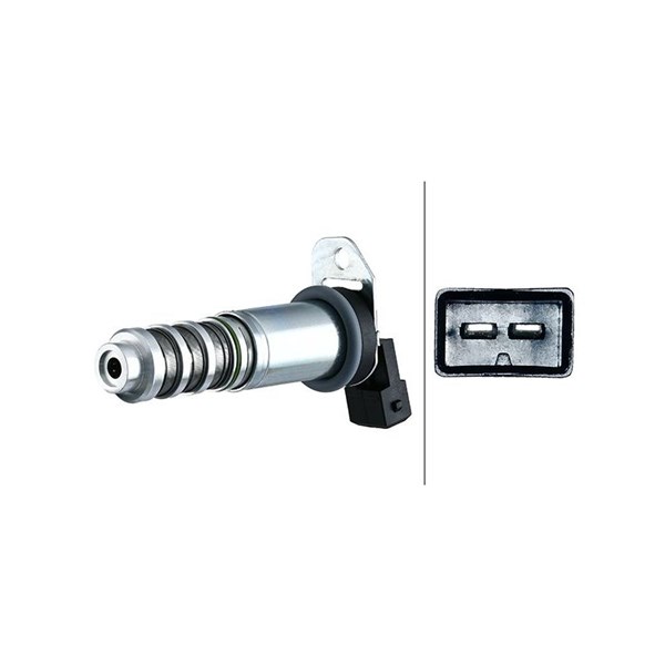 VVT-ventil, Tvåsidig, Insugssidan, Avgas-/utsläppssidan Hella 6NW HELLA VVT-ventil, Tvåsidig, Insugssidan, Avgas-/utsläppssidan Hella 6NW HELLA