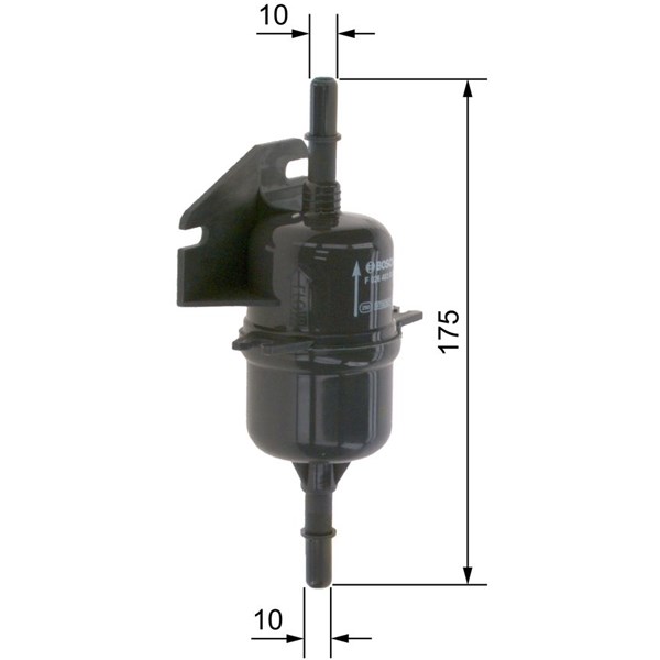Bränslefilter Bosch F 026 403 036 BOSCH