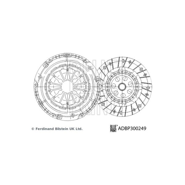 Kopplingssats Blue print ADBP300249 BLUE PRINT Kopplingssats Blue print ADBP300249 BLUE PRINT