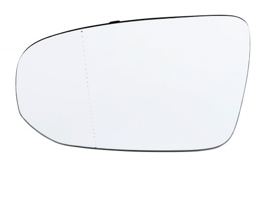 Backspegelglass, Vänster