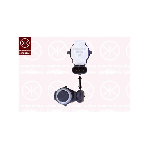 Sensor, parkeringshjälp, Fram eller bak Klokkerholm 78019002 KLOKKERHOLM