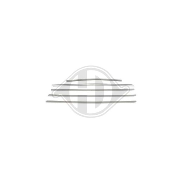 Prydnads- / Skyddslistsats, kylargaller Diederichs 1614046 DIEDERICHS