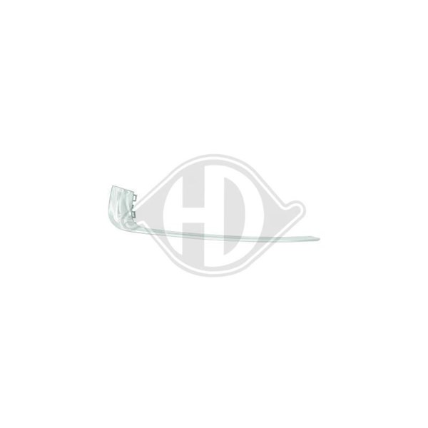 Prydnads- / Skyddslistsats, kylargaller, Vänster Diederichs 18260 DIEDERICHS